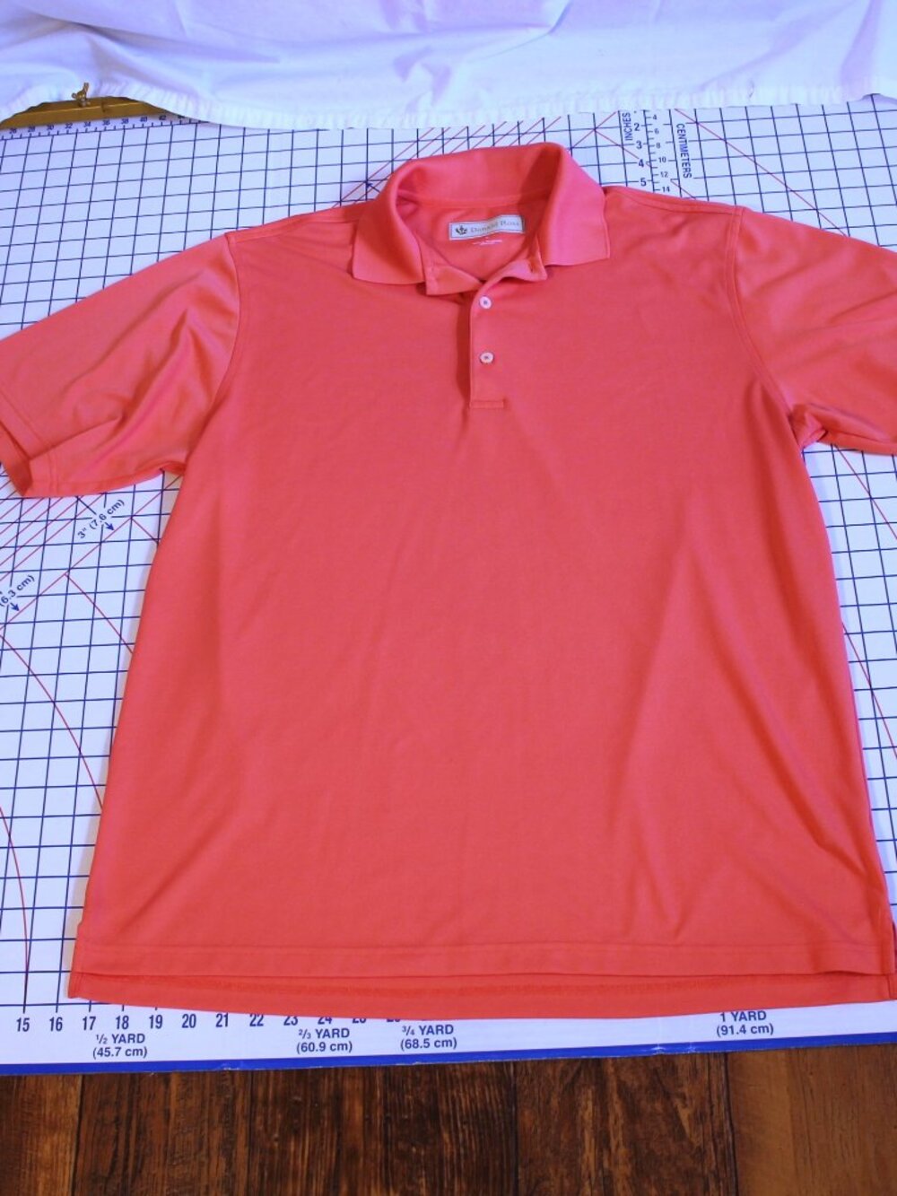 Donald Ross Salmon Polo Large, Marcus L. Ruscitto Golf Invitational